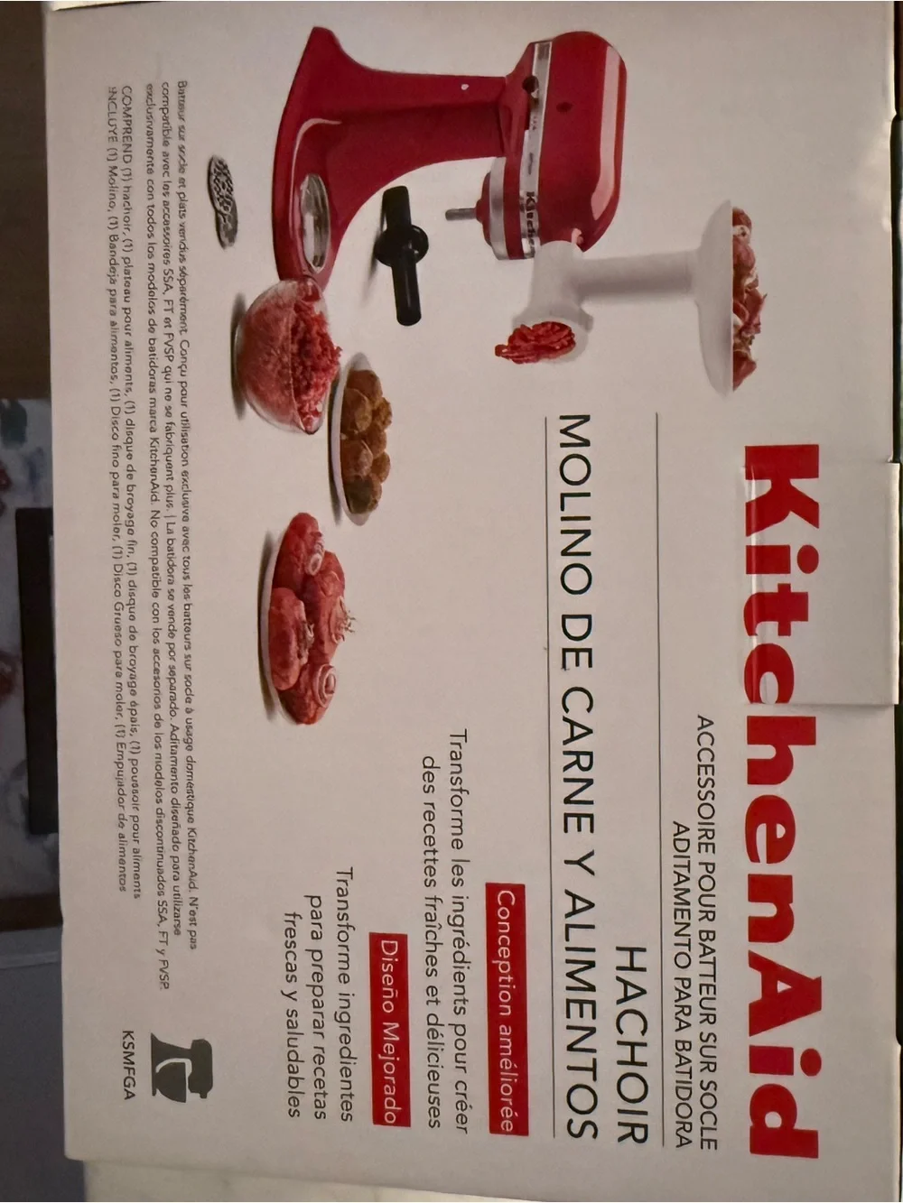 KitchenAid® Food Grinder Attachment - KSMFGA